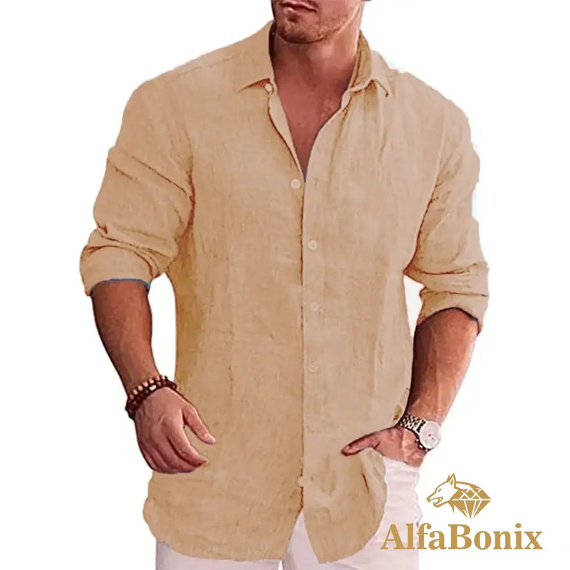 Camisa AlfaBonix Linen