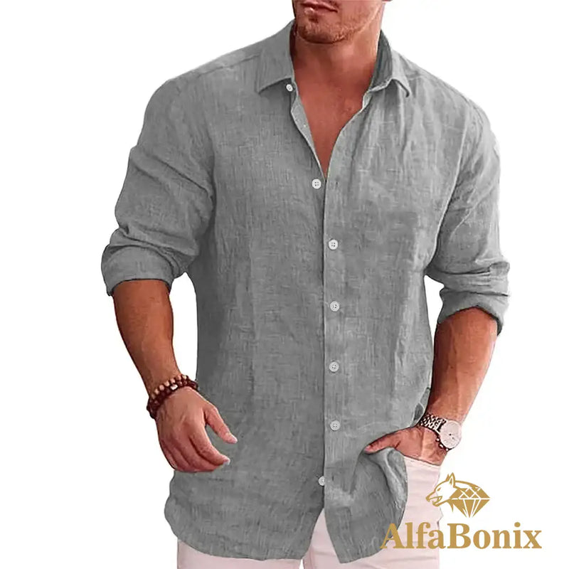 Camisa AlfaBonix Linen