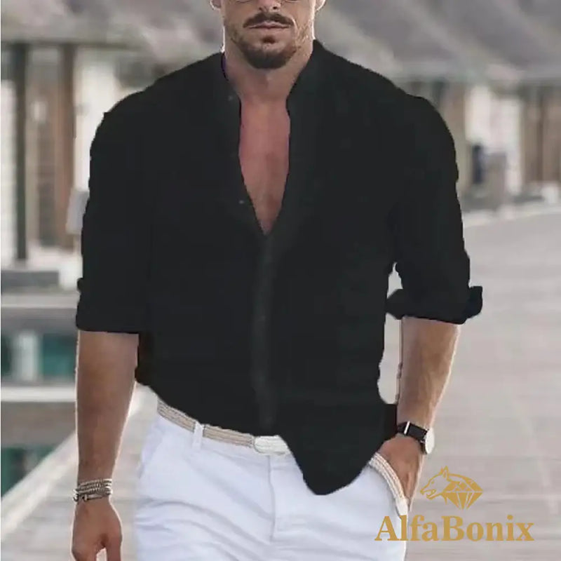 Camisa AlfaBonix Mock