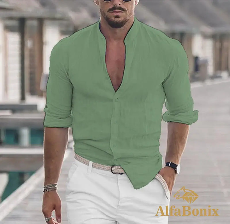 Camisa AlfaBonix Mock