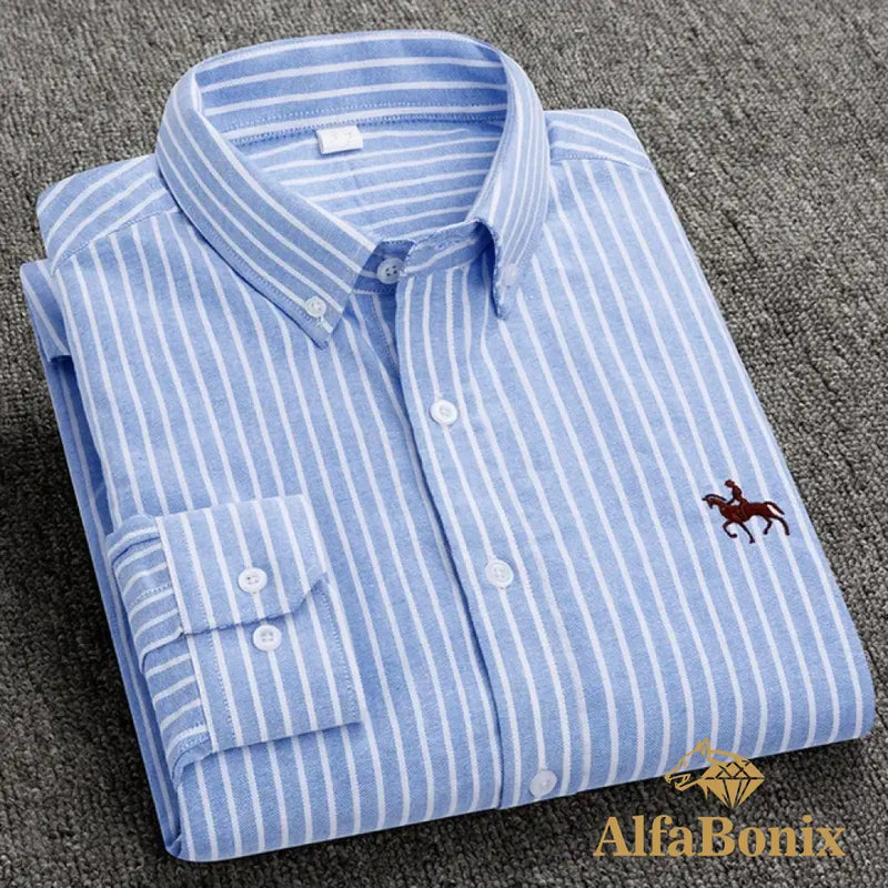 Camisa AlfaBonix Oxford