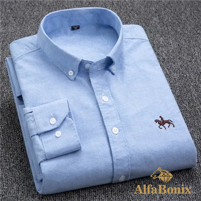 Camisa AlfaBonix Oxford