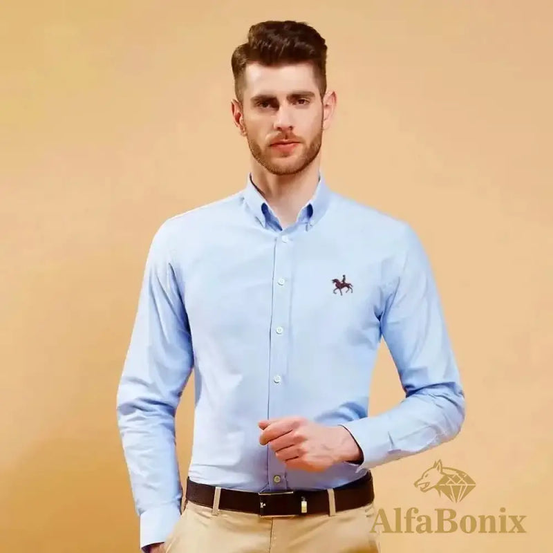 Camisa AlfaBonix Oxford