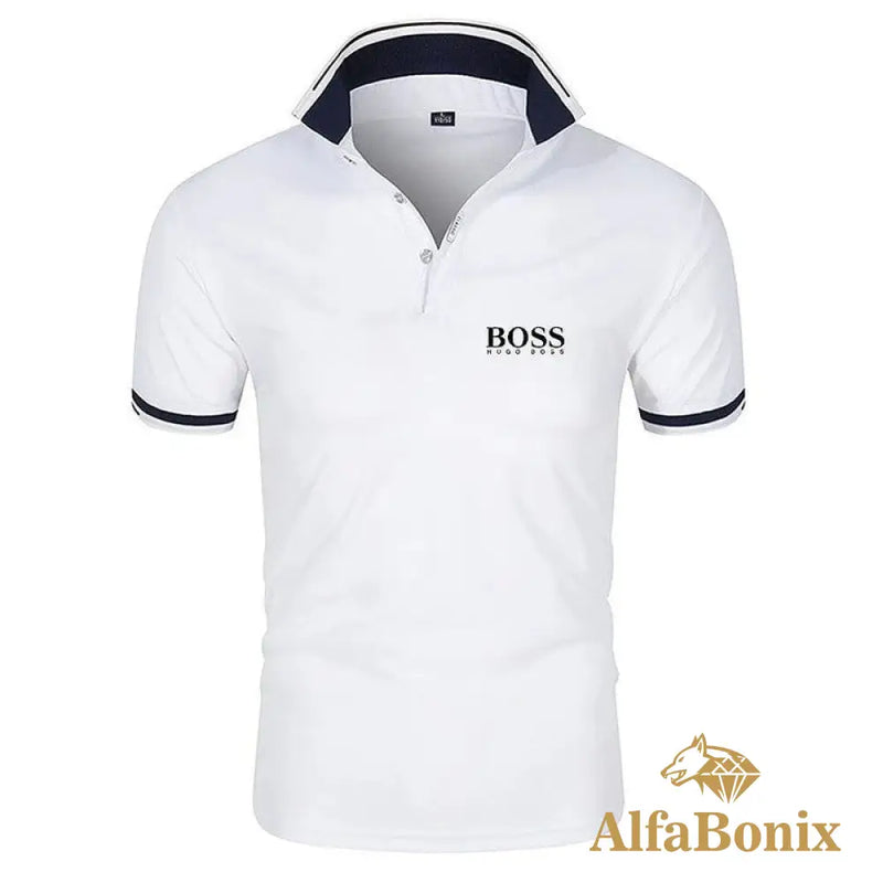 Camisa Polo Alfa Boss