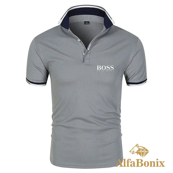 Camisa Polo Alfa Boss