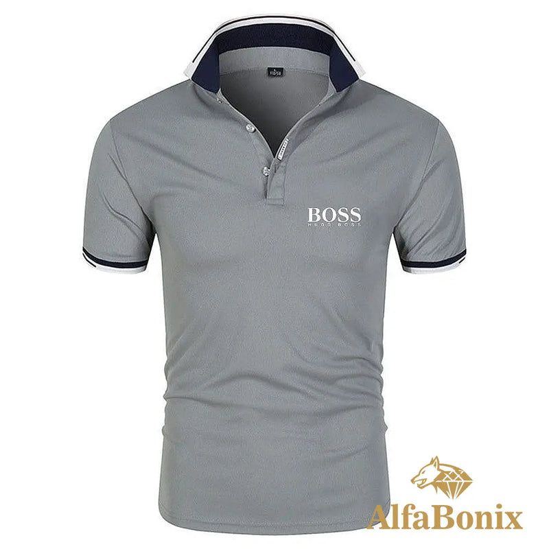 Camisa Polo Alfa Boss