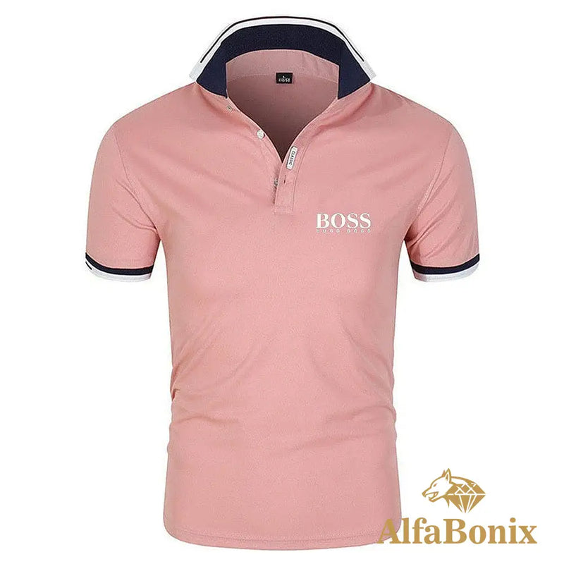 Camisa Polo Alfa Boss