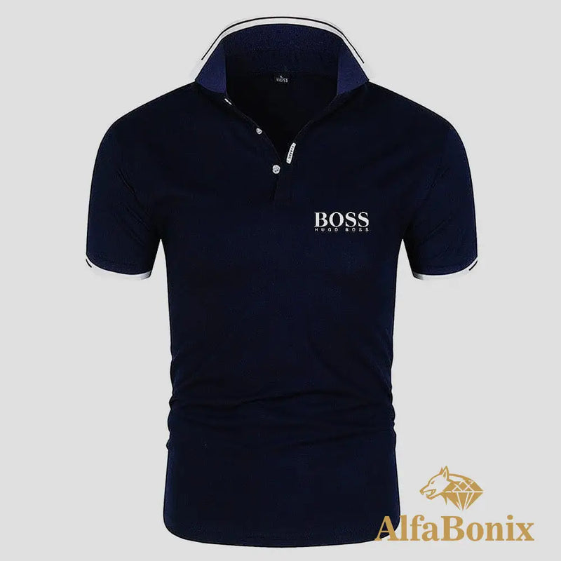 Camisa Polo Alfa Boss