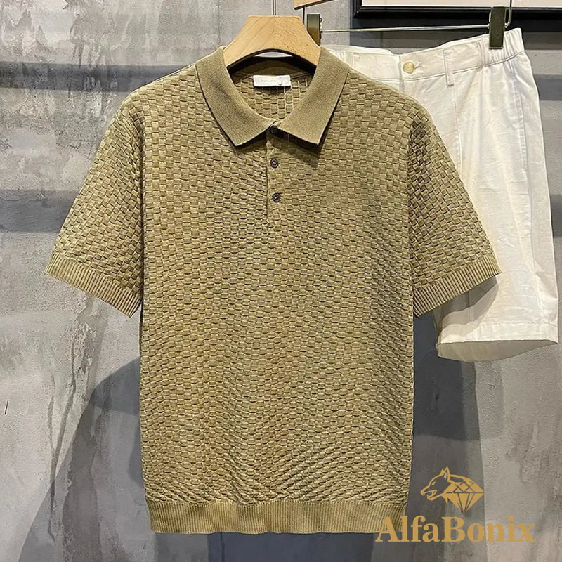 Camisa Polo Alfa Knitwear