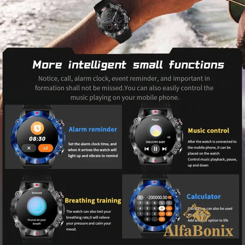 Smartwatch AlfaBonix FitX Pro