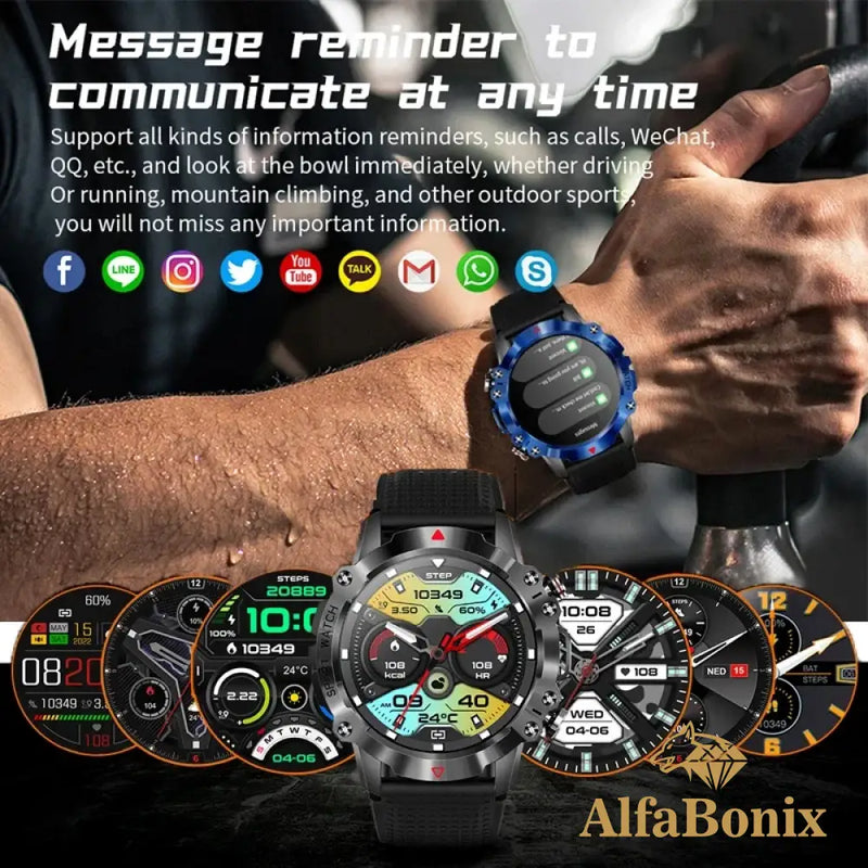 Smartwatch AlfaBonix FitX Pro